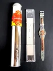 Swatch Watch CIGAR GK250 New Old Stock 1997 Limited Edition with Metal Tube Set