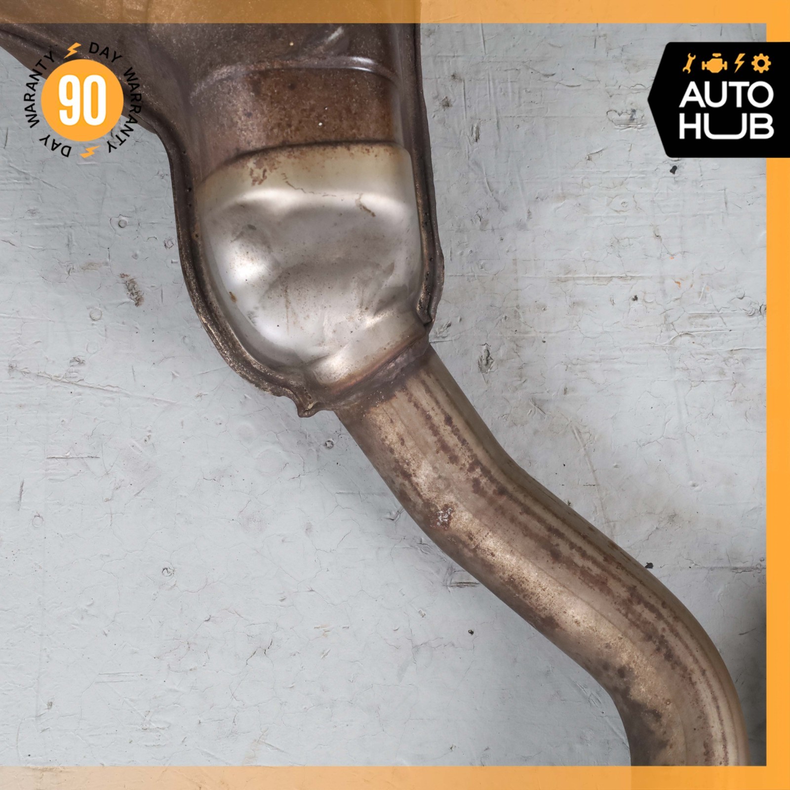 13-17 Bentley Continental GT GTС 4.0L V8 Exhaust Mufflers Set 3W0253611E OEM