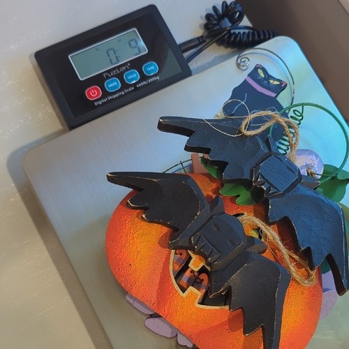 Halloween Hanging Decor Set with Spider, Bats and Pumpkin - Picture 5 of 5