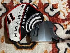 Odyssey Eleven S Putter Right Handed 34” Stroke Lab 3GEN Red Shaft w/Head Cover