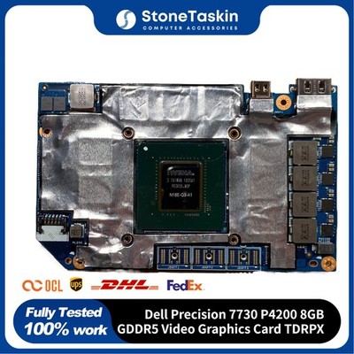 For Dell Precision 7730 Nvidia Quadro P4200 8GB GDDR5 Video Graphics Card TDRPX