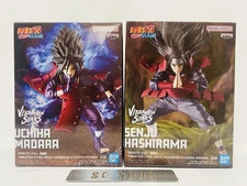 NARUTO Shippuden Vibration Stars Figure set Uchiha Madara Senju Hashirama JAPAN