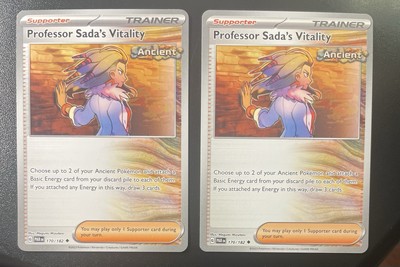 2x Professor Sada's Vitality 170/182 Sv04: Paradox Rift Regular