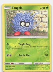 Tangela 16/214 Reverse Holo Common Unbroken Bonds