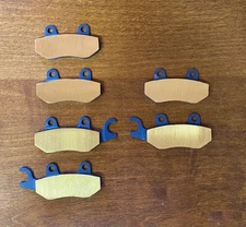 Extreme ATV Parts - Brass Brake Pads for 2011-2020 Can-Am Commander (excludin...