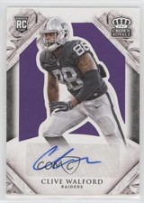 2015 Panini Crown Royale Rookie Signature Purple 11/25 Clive Walford Auto 0l4h