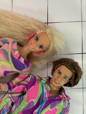 Iconic Totally Hair Barbie #1675 & Ken #1961 Set 1991 Mattel Collezione Vintage