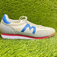 Karhu ChampionAir Mens Size 8.5 White Blue Red Athletic Running Shoes Sneakers