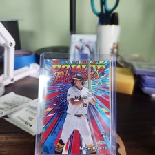 2025 Topps Chrome Update Series - Power Players Nick Kurtz #PP-30 (RC) GRADABLE 
