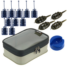 FEEDER FISHING BAG SET MIX OF CAGE IN LINE METHOD FEEDERS COARSE FISHING SET