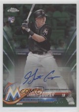 2018 Topps Chrome Rookie Green Refractor 61/99 Garrett Cooper #RA-GC Auto 06z2