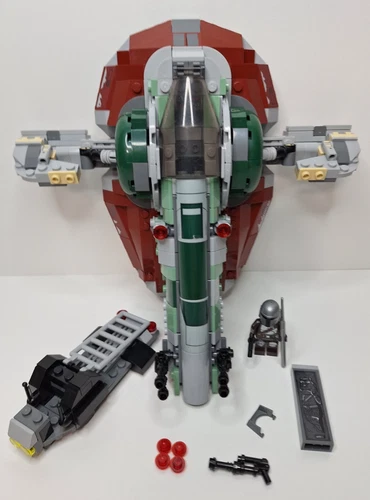 LEGO Star Wars: Boba Fett's Starship (75312) 1/2 Minifigures No Instructions