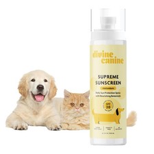 Divine Canine Dog Sunscreen For Body - Sun Protection - 6.7 Fl Oz - Dog Summer