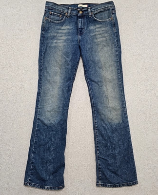 Levis 515 Jeans Boot Cut Mid Rise Med Wash W Rinse Stretch Women's sz 8M