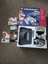 Super Mario 64 Edition Nintendo N64 Console Vintage Games Console Boxed Rare 