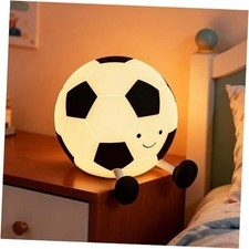 Soccer Silicone Night Light, Rechargeable Dimmable and Soft Touch Soccer Lamp