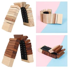 Clapper Shaker Castanets Noise Percussion Instrument for Beginner Preschool Kids