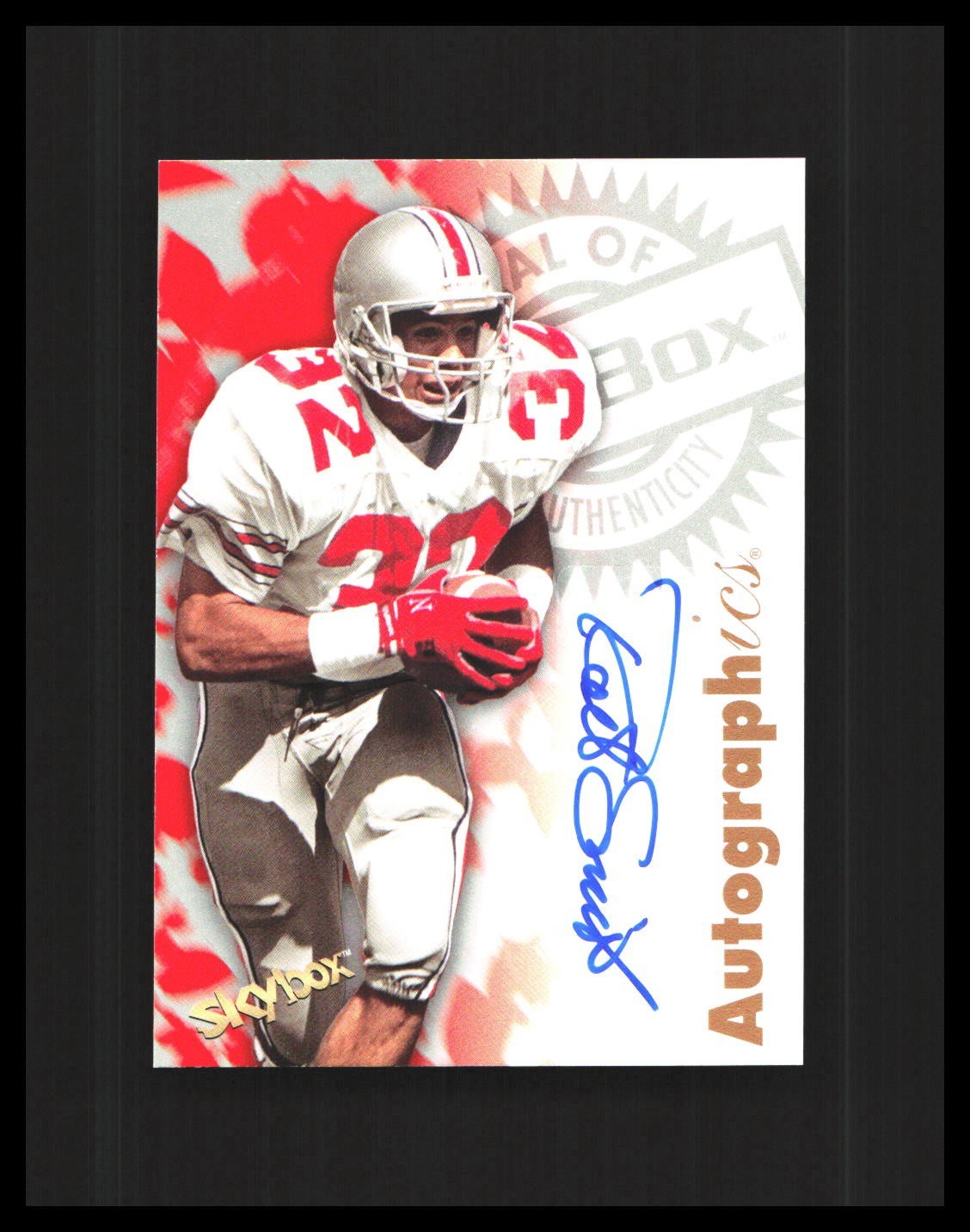 2012 Robert Smith Auto - Fleer Skybox Retro #97AU-RS Minnesota Vikings 