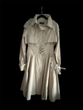 Dolce & Gabbana L/S Trench Coat Dress (46)