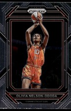 Olivia Nelson-Ododa 2023 Panini Prizm WNBA #68 Connecticut Sun AutographDen