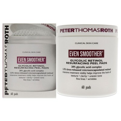 Peter Thomas Roth Even Smoother Glycolic Retinol Resurfacing Peel 60 Pads a