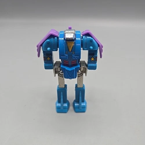 Vintage GOBOTS HORNET 1985 TONKA BANDAI Transformer Blue Go Bot