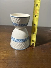 Copeland Spode Elaine Blue Double Egg Cup