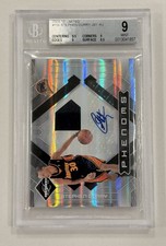 2009 Limited STEPHEN CURRY Rookie Jersey Auto RPA RC /299 BGS 9 /10 (9.5 Subs)