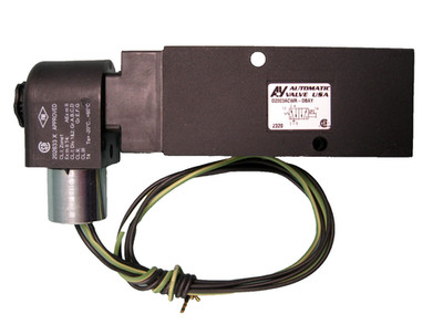 Automatic Valve USA D2003ACWR-DBAY Solenoid Valve 1/4'' NPT 5/2 Way NEW D3