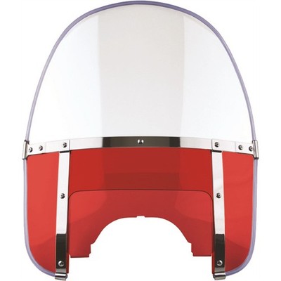 National Cycle Heritage Beaded Windshield Red Adjustable Window N2236