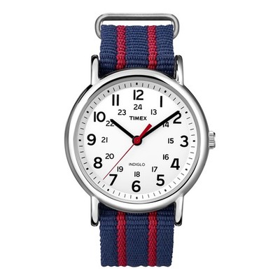 Timex Easy Reader Weekender Indiglo Uhr 38mm | Wasserdicht | T2N747