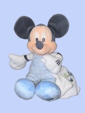 Disney Baby Infant Blue Mickey Mouse Stuffed Plush With Lovey Security Blanket