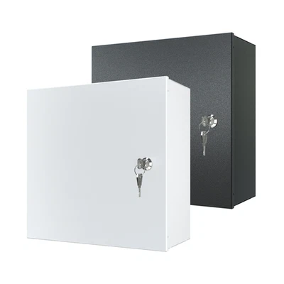 Coffret Électrique Métal Mural avec Serrure, Boîtier métallique E-MB 150-300mm - Photo 1/3