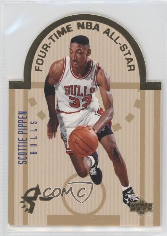 1993-94 Upper Deck Special Edition Die-Cut All-Stars Scottie Pippen #E4 HOF gb9
