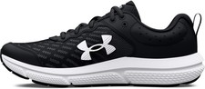 NEW Under Armour Kid's UA BGS Assert 10 Shoes Black White Size 5.5Y