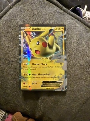 Pikachu-EX XY174 Promo 2016 Holo Rare Pokémon Card   Authentic NM