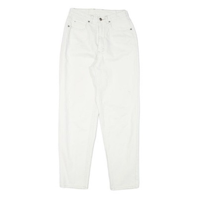 TEDDYS Damen Jeans weiß Relaxed Straight Baumwollmischung W24 L28 Freizeitkleidung