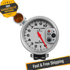 Auto Meter 3911 Ultra-lite 5 Pedestal Tachometer Gauge 0-10000 Rpm