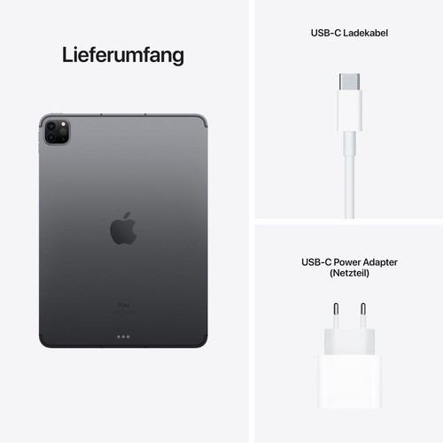 Apple iPad Pro (2021) - 12.9 inch - WiFi + 5G - 128GB - Zilver