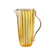 GUZZINI Dolcevita Pitcher with Lid Yellow (Amber) 1,75 Liters