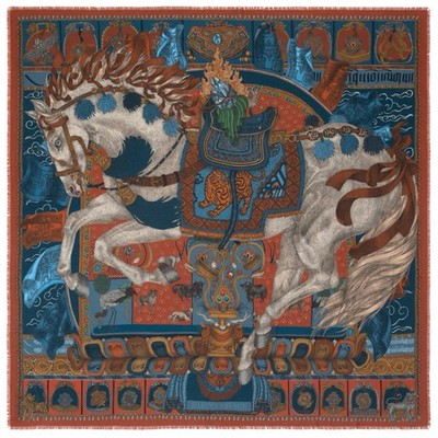 BRAND NEW! Sabina Savage England The Wind Horse Madder/sky