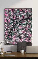 MARY'S Original Art 11x14 Canvas Contemporary Art, Modern Home, Museum Decor