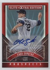 2015 Panini Elite Extra Edition Prospects Auto Chad Sobotka #135 Auto 0o9
