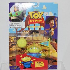 Vintage 1995 Toy Story Alien Action Figure - Thinkway 62886 - NIB New