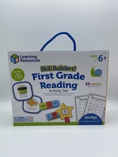 Learning Resources Skill Builders! First Grade Reading Activity Set for Ages 6+