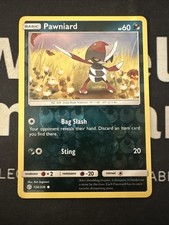 Pokemon - Pawniard 134/236 - Cosmic Eclipse - Reverse Holo - Near Mint