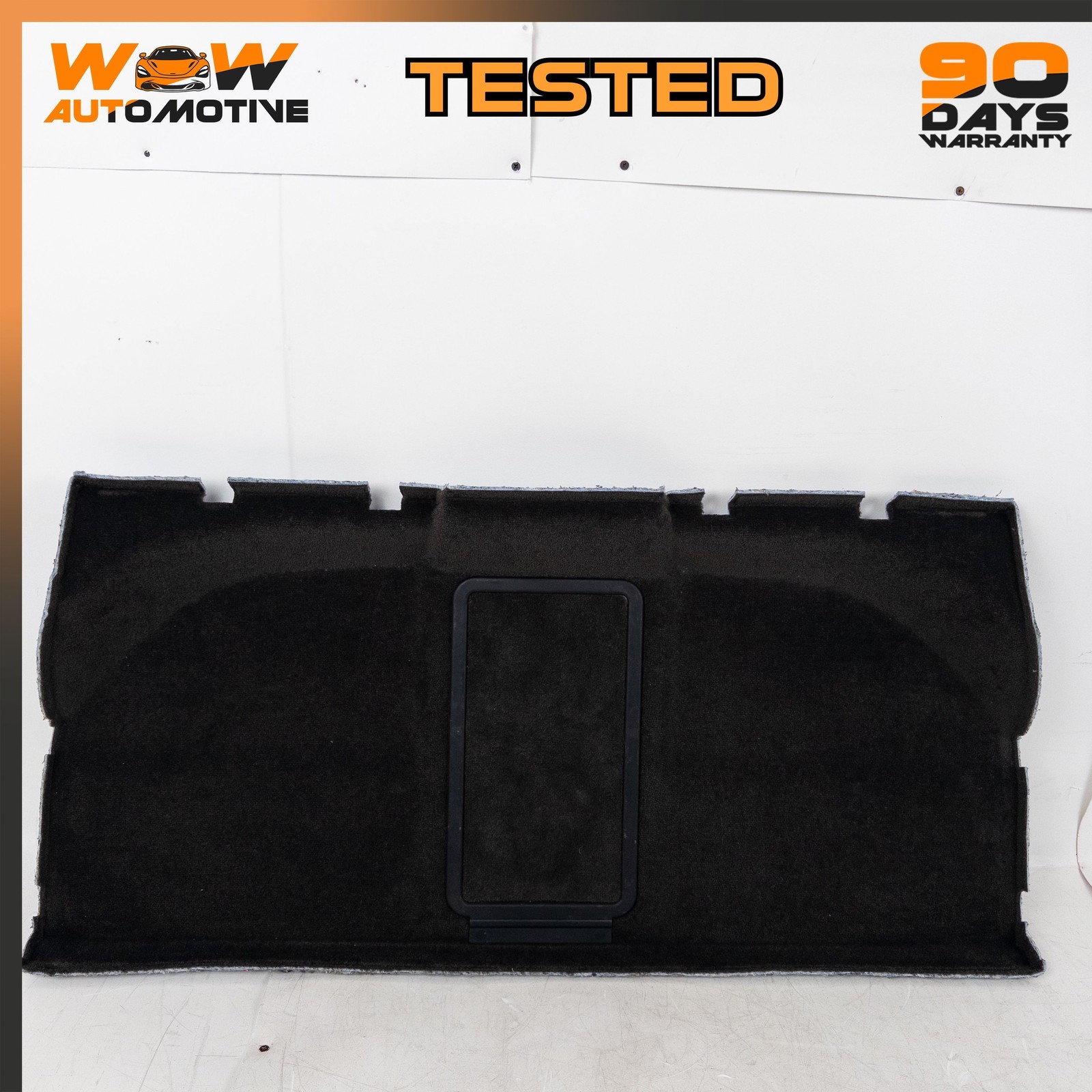 04-10  BENTLEY CONTINENTAL GT REAR TRUNK LINER COVER CARPET BACKBOARD TRIM OEM