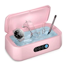 WINTERCRUSH Ultrasonic Retainer Cleaner for Tooth: 50KHz Jewelry Cleaner Deep...