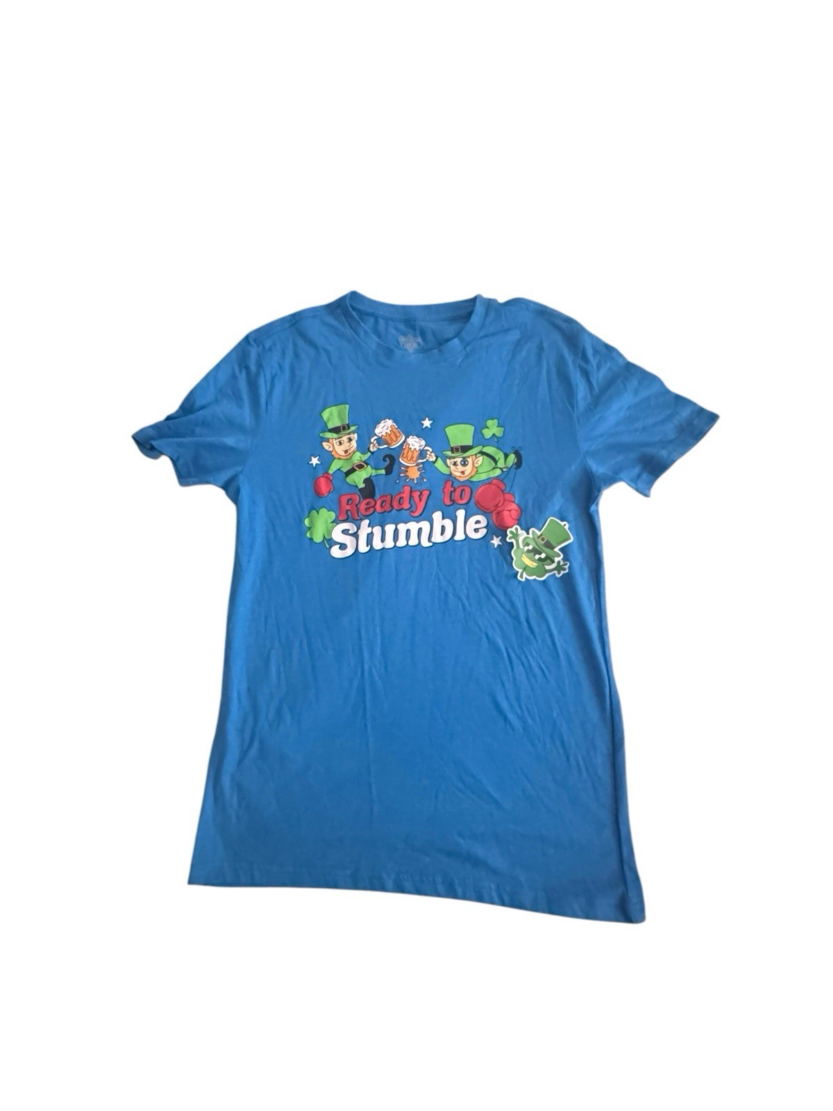 New Stumbling Leprechaun T-shirt Small