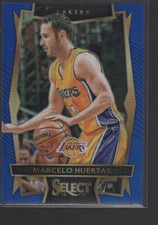 MARCELO HUERTAS  2016-17 PANINI SELECT BLUE PRIZMS  CARD #66   /299